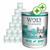 Ekonomicno pakiranje: Wolf of Wilderness 24 x 800 g - Junior Blue River - piletina i losos