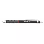 Kuglasta olovka, 0,8 mm, gumb na pritisak, crno tijelo, ROTRING Tikky, plava 1904629
