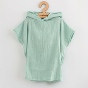 Otroški muslin pončo New Baby Feeling mint 35 cm - Velikost: XS