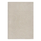 Krem rucno raden vunen tepih 120x170 cm Mesmerise Natural – Flair Rugs