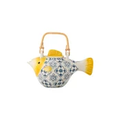 Bloomingville vrč za čaj iz kamenine 24 x 13,5 x 13 cm