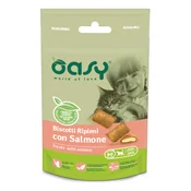 Oasy Adult polnjene blazinice z lososom, posladki - 60 g