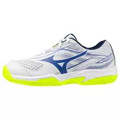 Otroška obutev za tenis Mizuno Break Shot 5 Jr. Clay White/Dazzl EUR 36
