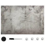 Vidaxl Stenska magnetna tabla iz stekla 60x40 cm