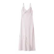 Bershka Večerna obleka pastelno roza