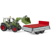 Bruder Traktor Fendt Vario 211 sa utovarivacem i prikolicom 021825