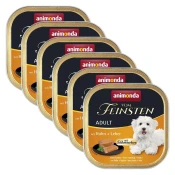 Animonda Vom Feinsten Adult - piščanec in jetra 6 x 150 g