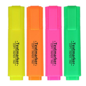 Spirit: Textmarker 4-delni komplet neon označevalcev teksta z odrezano konico 1-4mm