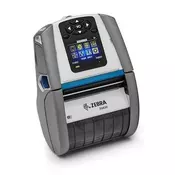 Zebra DT Printer ZQ620 3/72mm Healthcare, English fonts,Dual 802.11AC / BT4.x, Linered platen, 0.75 core, Group E, Belt clip (ZQ62-HUWAE00-00)