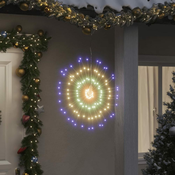Božicna svjetla zvjezdani prasak 140 LED 4 k višebojna 17 cm