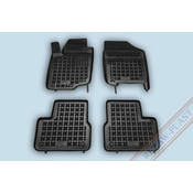 Rezaw-Plast Tipske patosnice gumene Peugeot 207 (2006-2012), 4 komada, Crne