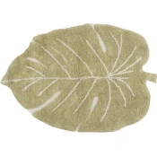 Lorena Canals Preproga mini monstera olivna, 75x100
