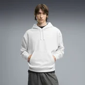 PUMA Essentials Oversized Hoodie Men, Clothing, White Glow Heather, XS