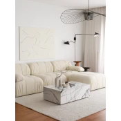 Atelier del Sofa Ugaona garnitura Soli 267x74x149cm Bela