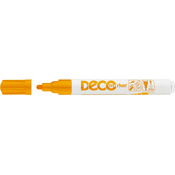 Permanentni marker Ico Deco - okrugli vrh, narancasti