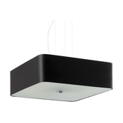 Sollux SL.0774 - Luster na sajli LOKKO 5xE27/60W/230V 45 cm crna