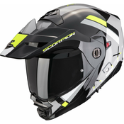 Scorpion ADX-2 GALANE Grey/Black/Neon Yellow XL Čelada