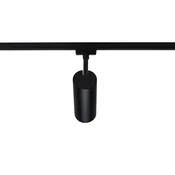 Paulmann URail LED-žaromet za tirnico Theron, črn, 3.000 K, O 6 cm - Dnevna soba/jedilnica - Sodobni - matno črna - Plastika