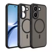 Hibridni ovitek HaloFrost II MagSafe za Xiaomi Poco X8 Pro - black