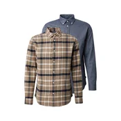 Jack & Jones Premium Srajca JPRBLUBARKLEY bež/mornarska/bela