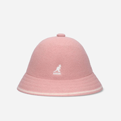 Volnen klobuk Kangol roza barva
