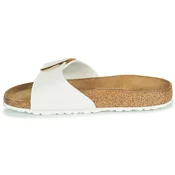 Birkenstock Natikači Madrid Big Buckle 1019814 Bela