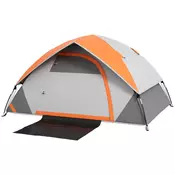 Homestar Šotor za 2 osebi 210x150x110 cm rdeč