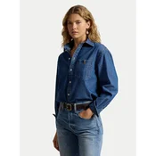 Polo Ralph Lauren Jeans srajca 211B17146001 Modra Regular Fit