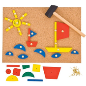 Bigjigs Toys Kreatívna zatĺkacia hra