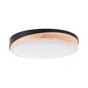 Brilliant - LED Zatemnitvena stropna svetilka BAARLO LED/24W/230V pr. 35 cm črna - FSC