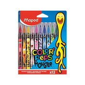 FLOMASTRI MAPED COLORPEPS MONSTER 12/1