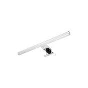 PEEGEL LED 6W, zrcalna svetilka, 540lm, 4000K, dolžina 40 cm, plastika + akril
