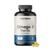 3x Omega-3 1000 mg – iz ribjega olja, skupaj 1080 mehkih kapsul