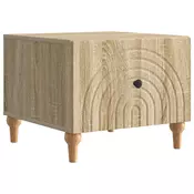 Kava Stol Hrast sonoma 49 x 50 x 40 cm Konstruirano drvo
