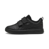 PUMA Courtflex V3 Sneakers Kids, Shoes, Black/Black/Cast Iron, 31.5