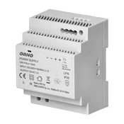 Napajalnik za DIN letev 12VDC, 7A, 84W, širina 4 moduli