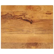vidaXL Mizna plošča 60x50x3,8 cm pravokotna trden mangov les