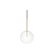 Ideal Lux - LED Lestenec na vrvici EQUINOXE 1xG4/2W/230V pr. 20 cm medenina/prozorna