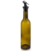 Northix Steklenica za olje ali kis, zatemnjeno steklo, 380 ml