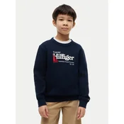 Tommy Hilfiger Jopa Embroidery Graphic KB0KB10506 Mornarsko modra Regular Fit