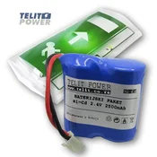 TELIT POWER Baterija NiCd 2.4V 2500mAh za Panik lampu