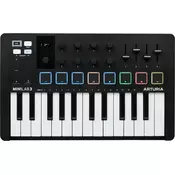 Arturia Arturia MiniLab 3 MIDI kontrolna tipkovnica, črna