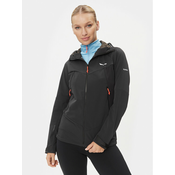 Ženska jakna za turno smučanje Salewa Sella DST Jacket - black out