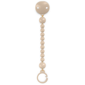 Suavinex Colour Essence Soother Holder držalo za dudo Beige 1 kos