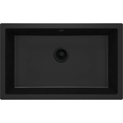Deante Corda ZQA N10D Sudopera, Podgradna, 1 korito, 19cm, Granitna, Crna