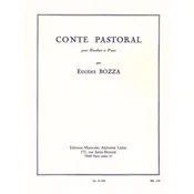 BOZZA E.:CONTE PASTORAL POUR HAUTBOIS ET PIANO