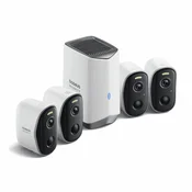 BASEUS video nadzor bežicni kit N1 4-Cam 3.0MP kamera ugradena baterija