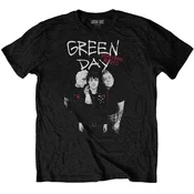 Green Day Majica Red Hot Unisex Black 2XL