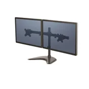 Fellowes Seasa dvostruki horizontalni držac za monitor, crni (8043701)