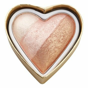 Makeup Revolution London I Heart Makeup Blushing Hearts senčilo 10 g odtenek Iced Hearts za ženske